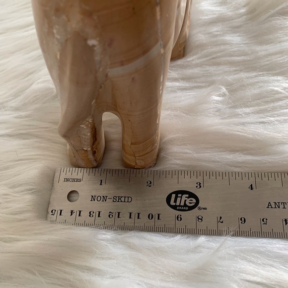 Handcrafted marble Elephant Sculpture - Picture 11 of 13